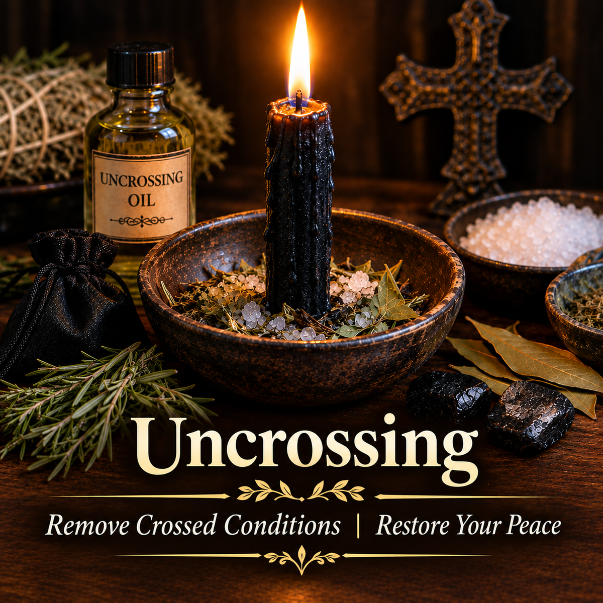 Uncrossing and Protection Rootwork